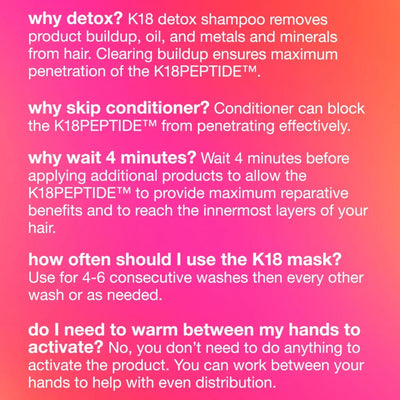 K18 Leave-In Molecular Repair Hair Mask