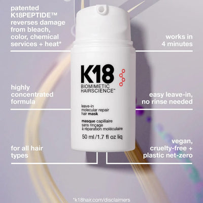 K18 Leave-In Molecular Repair Hair Mask