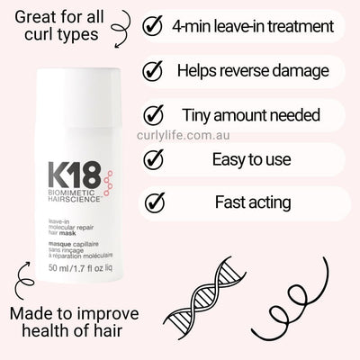 K18 Leave-In Molecular Repair Hair Mask