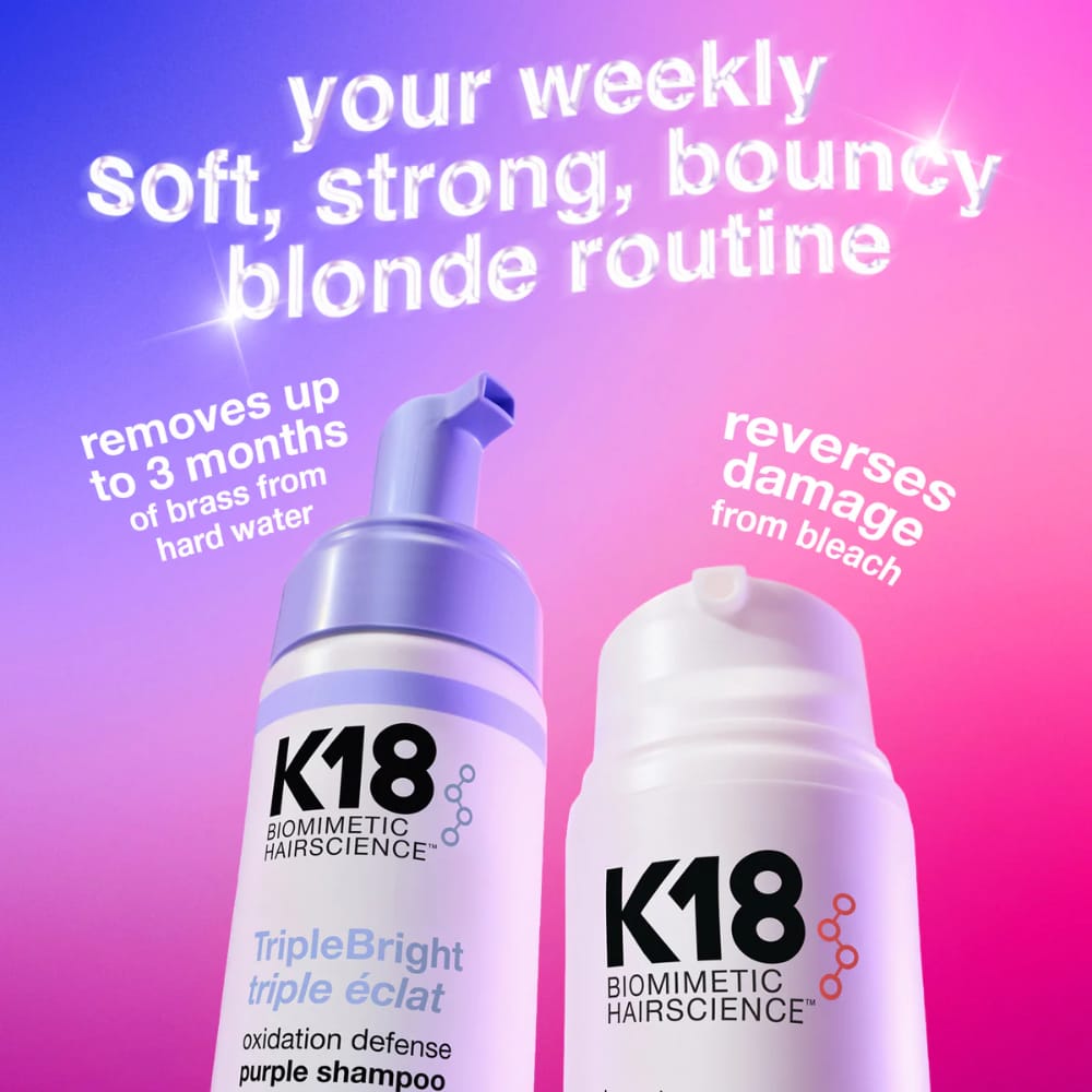 K18 TripleBright Oxidation Defense Purple Shampoo