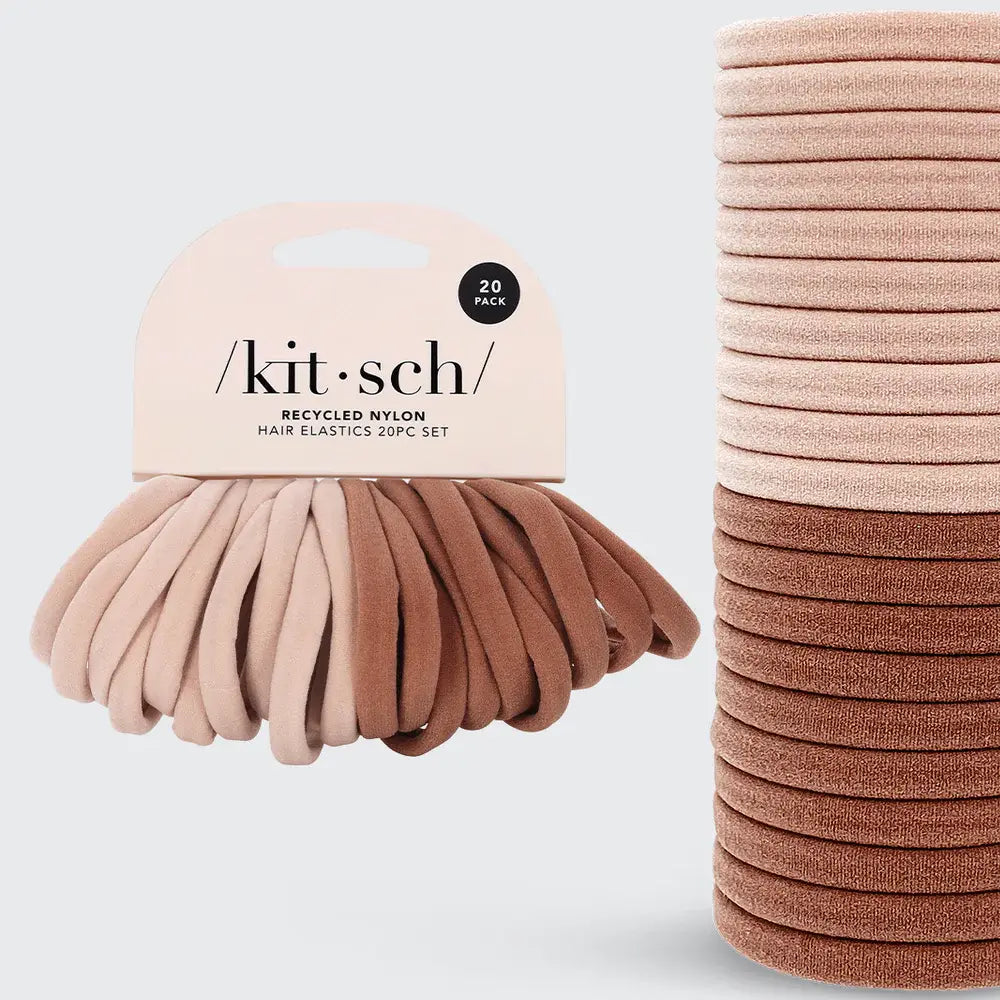Kitsch Elastic Hair Ties 20Pack