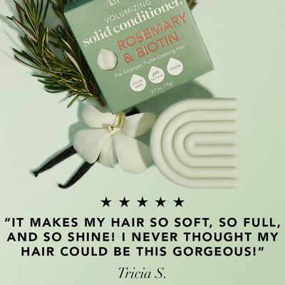 Kitsch Rosemary And Biotin Volumizing Conditioner Bar