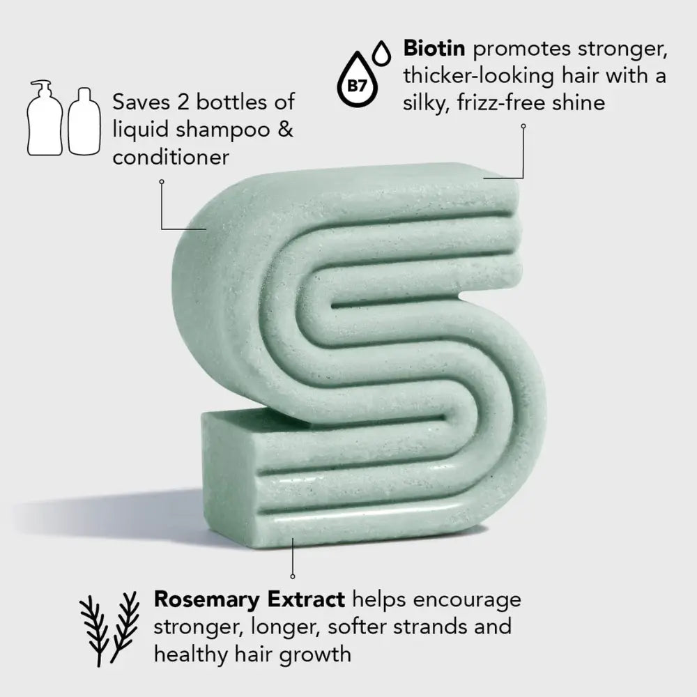 Kitsch Rosemary Biotin Volumizing Shampoo Bar