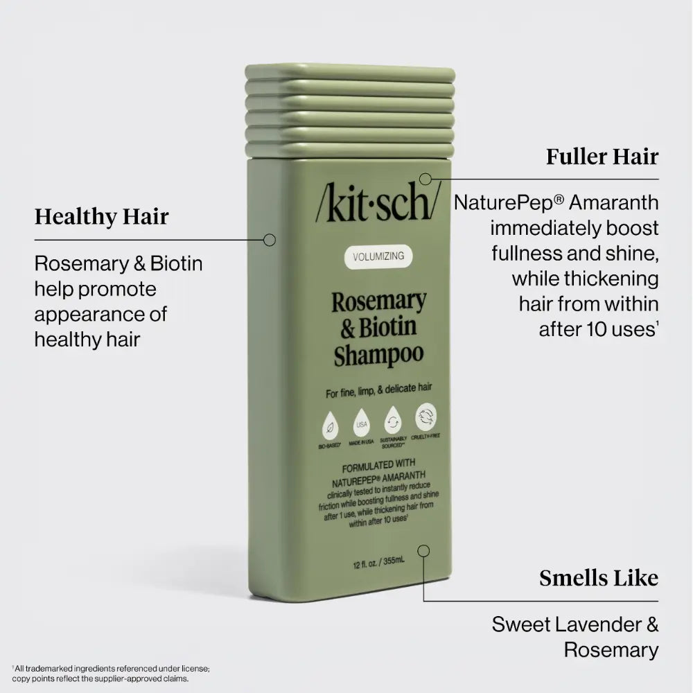 Kitsch Rosemary & Biotin Volumizing Shampoo