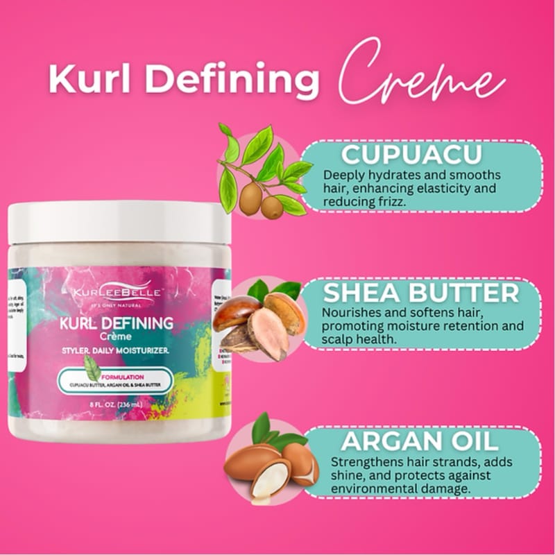 Kurlee Belle Kurl Defining Creme