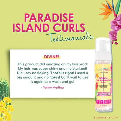 Kurlee Belle Tropical Curl Enhancing Foam