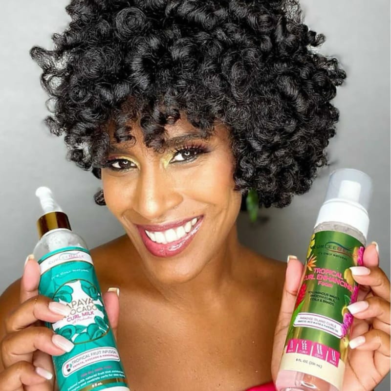 Kurlee Belle Tropical Curl Enhancing Foam