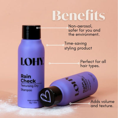 LOHY Rain Check Texturising Dry Shampoo