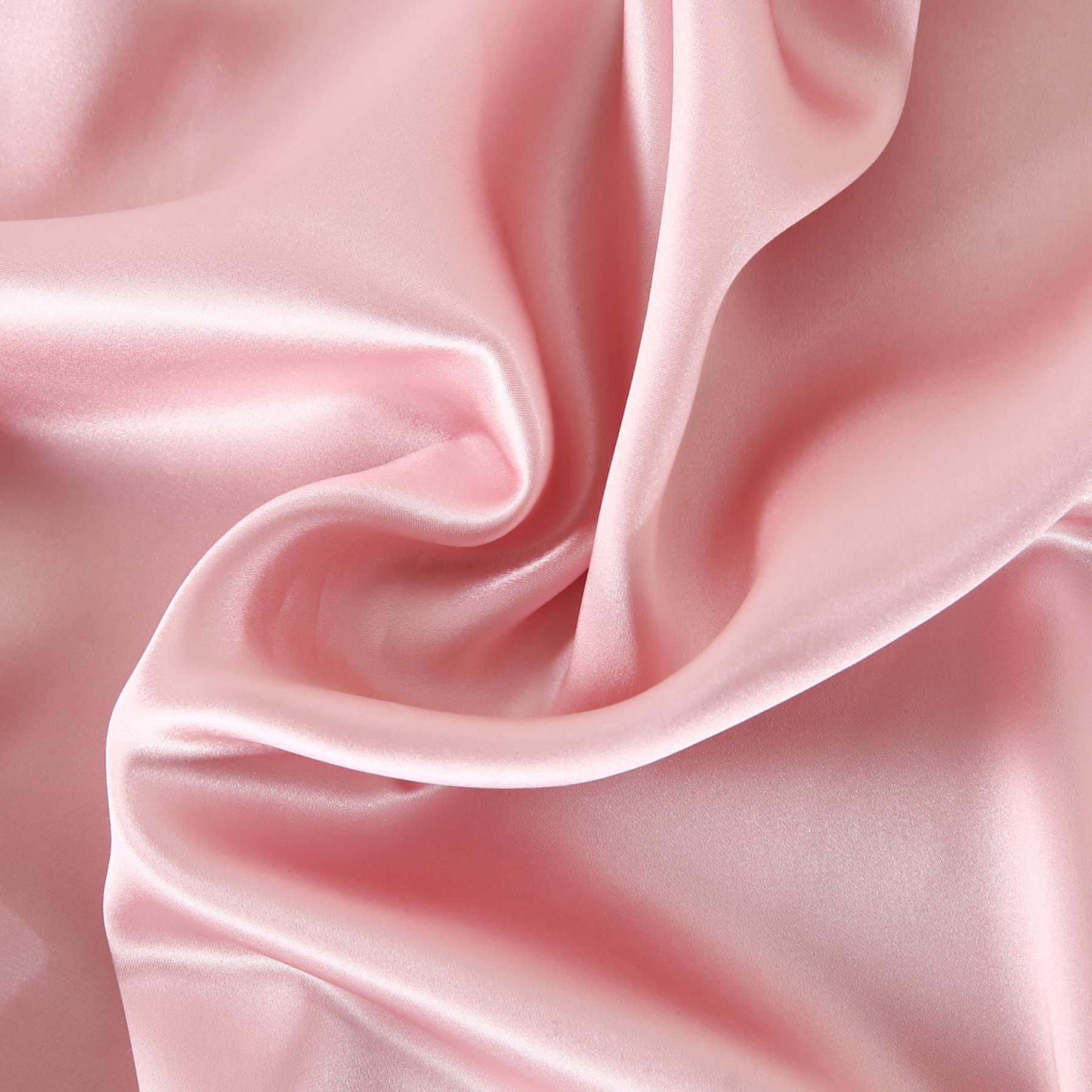Blush: Pure Mulberry Silk Scrunchie 22 Momme