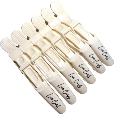 LuxeCurls Alligator Crocodile Sectioning Clips for Curls