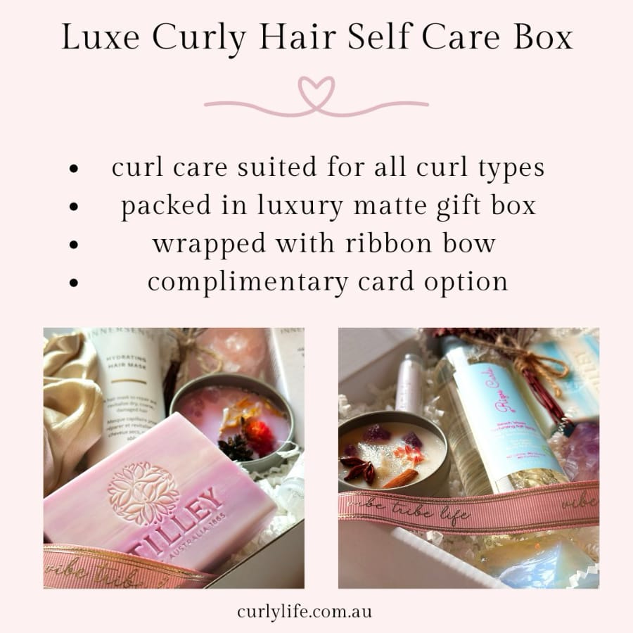 Luxe Curly Hair Self Care Box: Curly Beach Babe Vibes