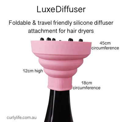 LuxeDiffuser Silicone Hair Diffuser Attachment