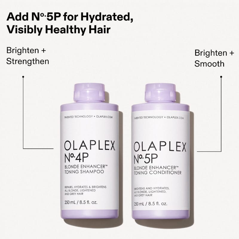 Olaplex No.4P Blonde Enhancer Toning Shampoo