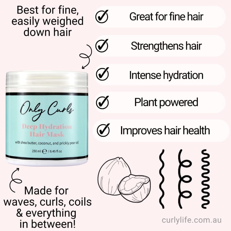 Only Curls Deep Hydration Hair Mask