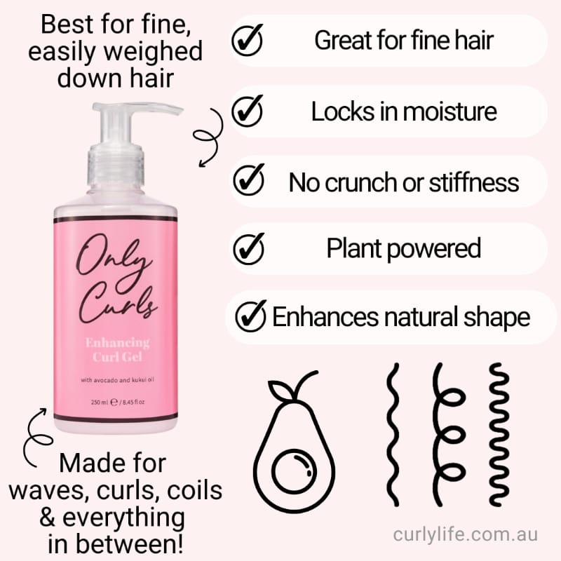 Only Curls Enhancing Curl Gel