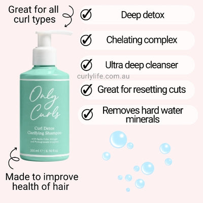 Only Curls Detox Clarifying Shampoo