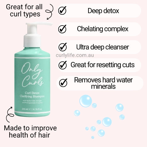 Only Curls Detox Clarifying Shampoo