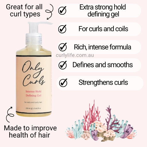 Only Curls Intense Hold Defining Gel