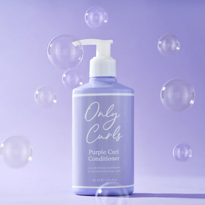 Only Curls Purple Curl Cleanser & Conditioner Duo