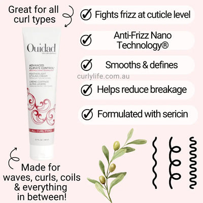 Ouidad Advanced Climate Control Featherlight Styling Cream