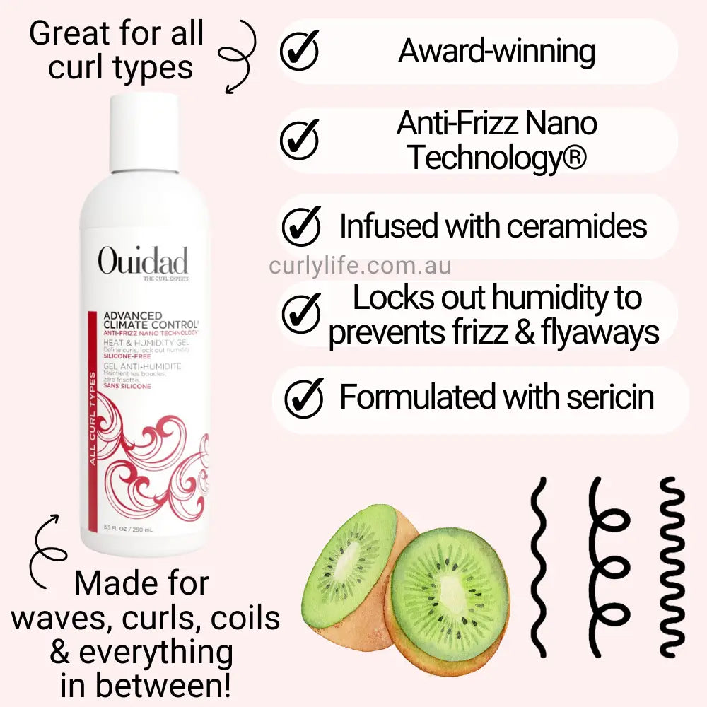 Ouidad Advanced Climate Control Humidity Gel Medium Hold