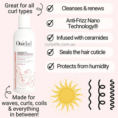 Ouidad Advanced Climate Control Defrizzing Shampoo