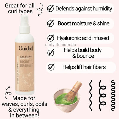 Ouidad Curl Shaper Bounce Back Reactivating Mist