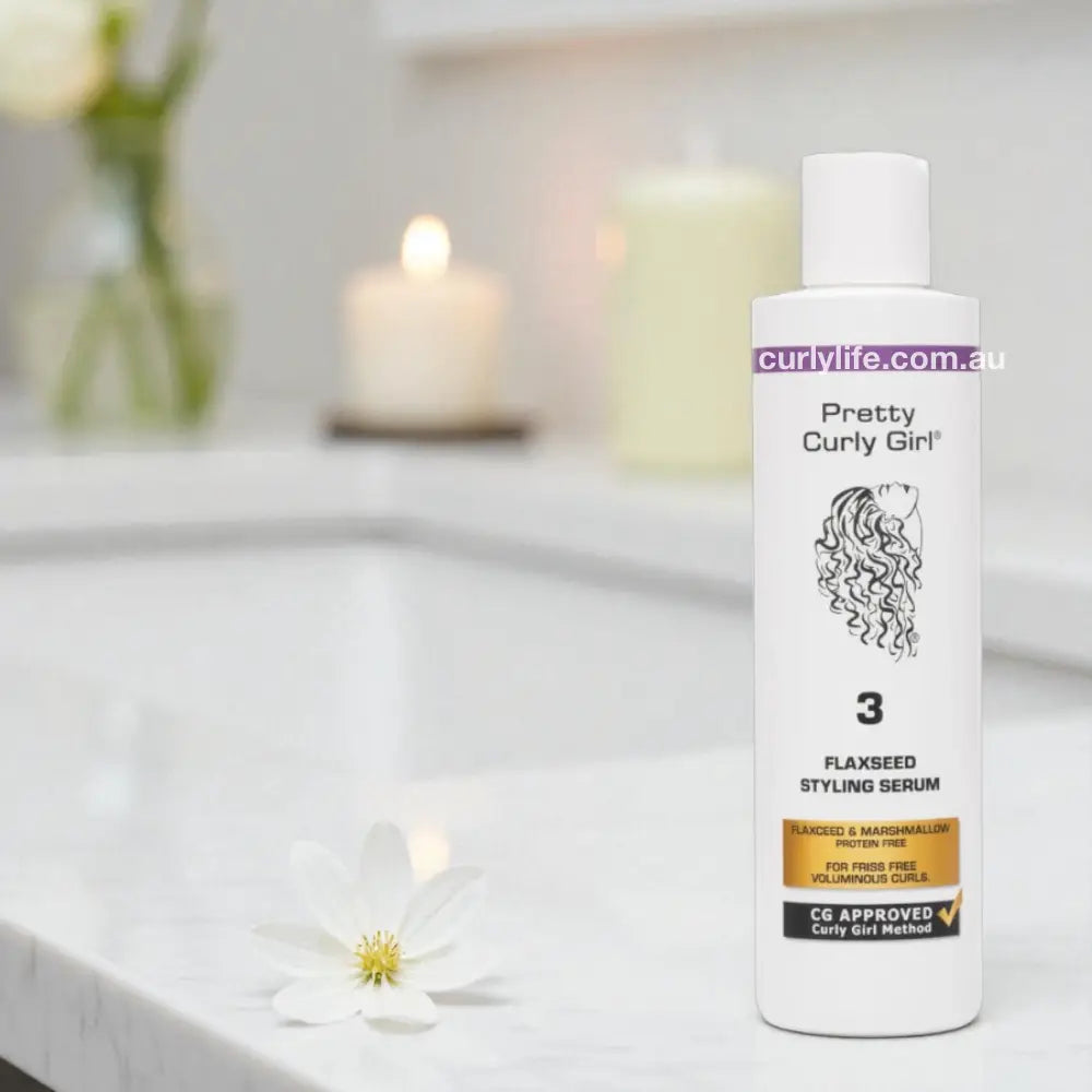 Pretty Curly Girl Flaxseed Styling Serum