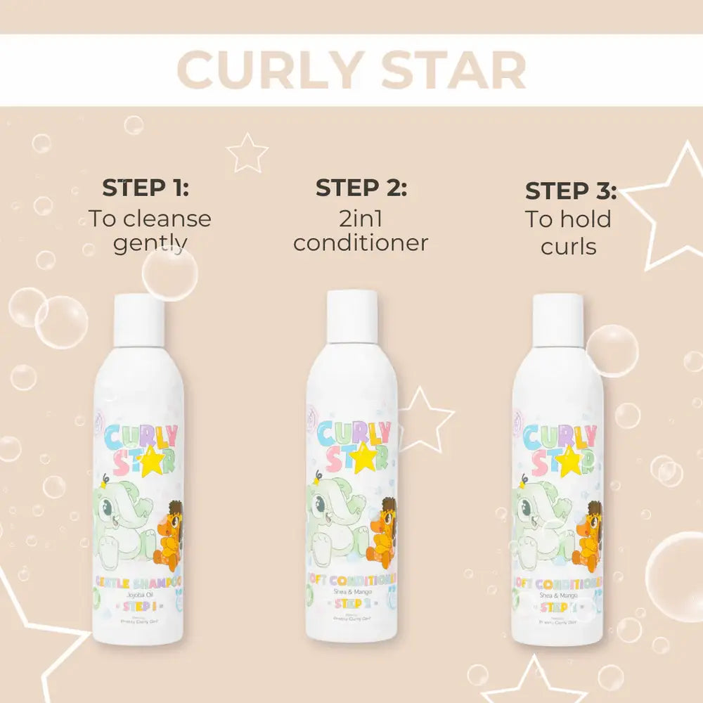 Pretty Curly Girl Curly Star - Gentle Shampoo 250ml