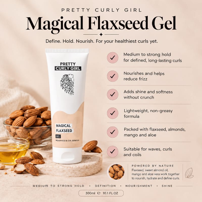 Pretty Curly Girl Magical Flaxseed Gel