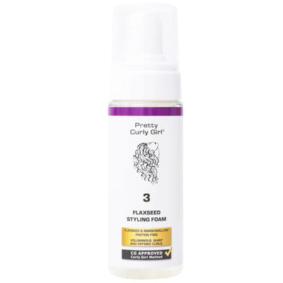 Pretty Curly Girl Flaxseed Styling Foam