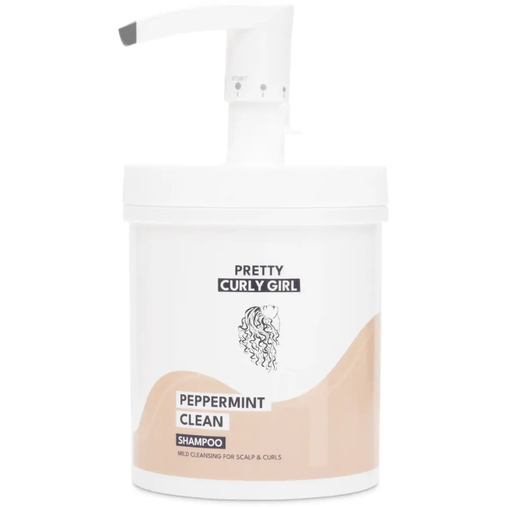 Pretty Curly Girl Peppermint Clean Shampoo