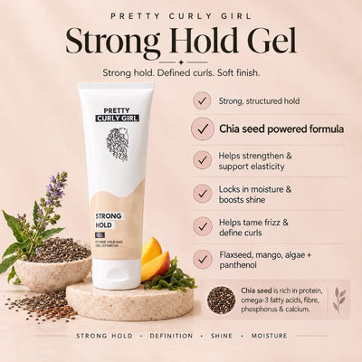 Pretty Curly Girl Strong Hold Gel