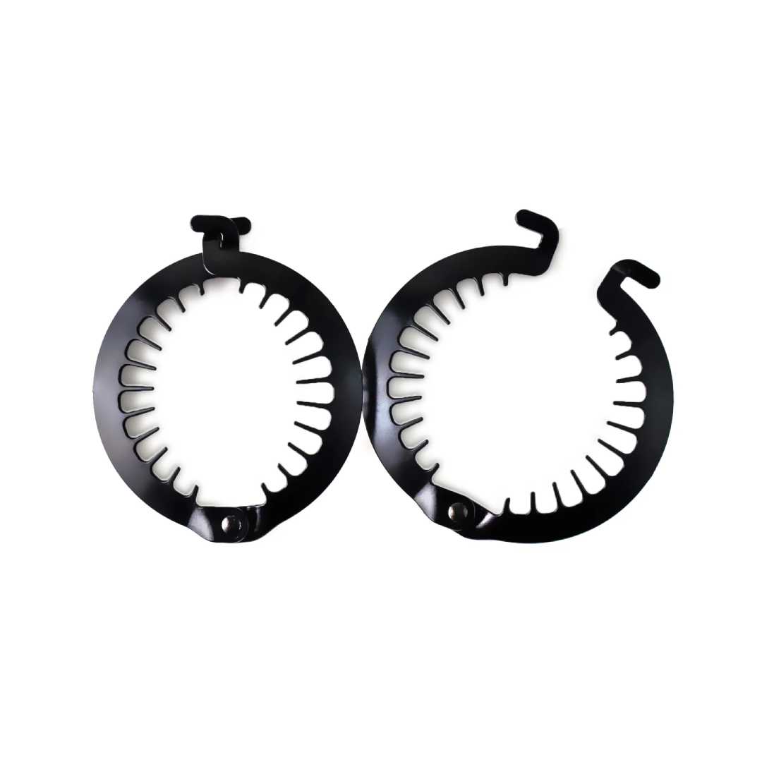 PuffCuff Junior Hair Clamp Retail Pack - 3 Inch (2 PCS)