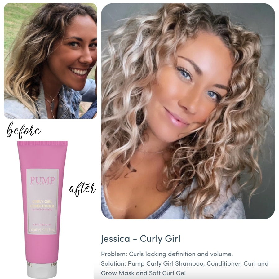 Pump Curly Girl Conditioner