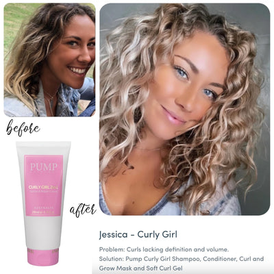 Pump Curly Girl 2 in 1 Define and Repair Cream