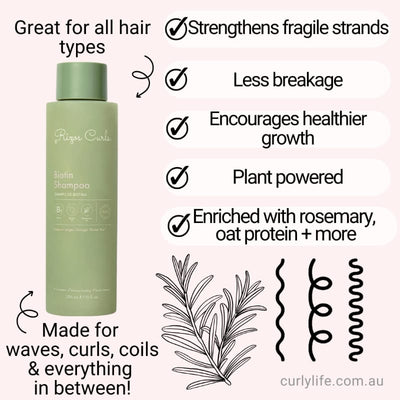 Rizos Curls Biotin Shampoo