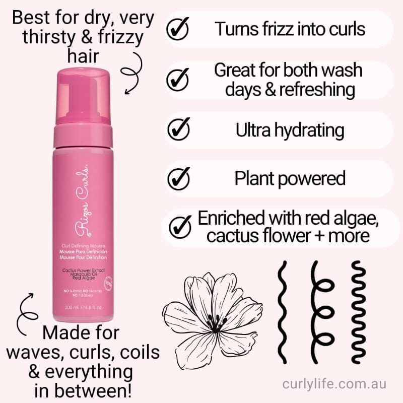 Rizos Curls Curl Defining Mousse