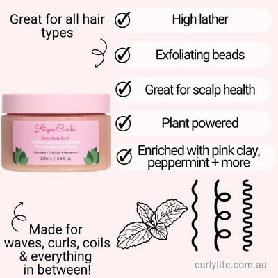 Rizos Curls Detox Scalp Scrub