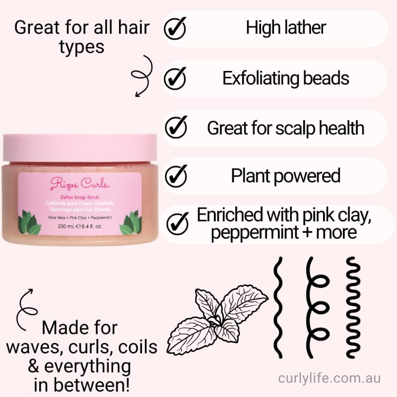 Rizos Curls Detox Scalp Scrub