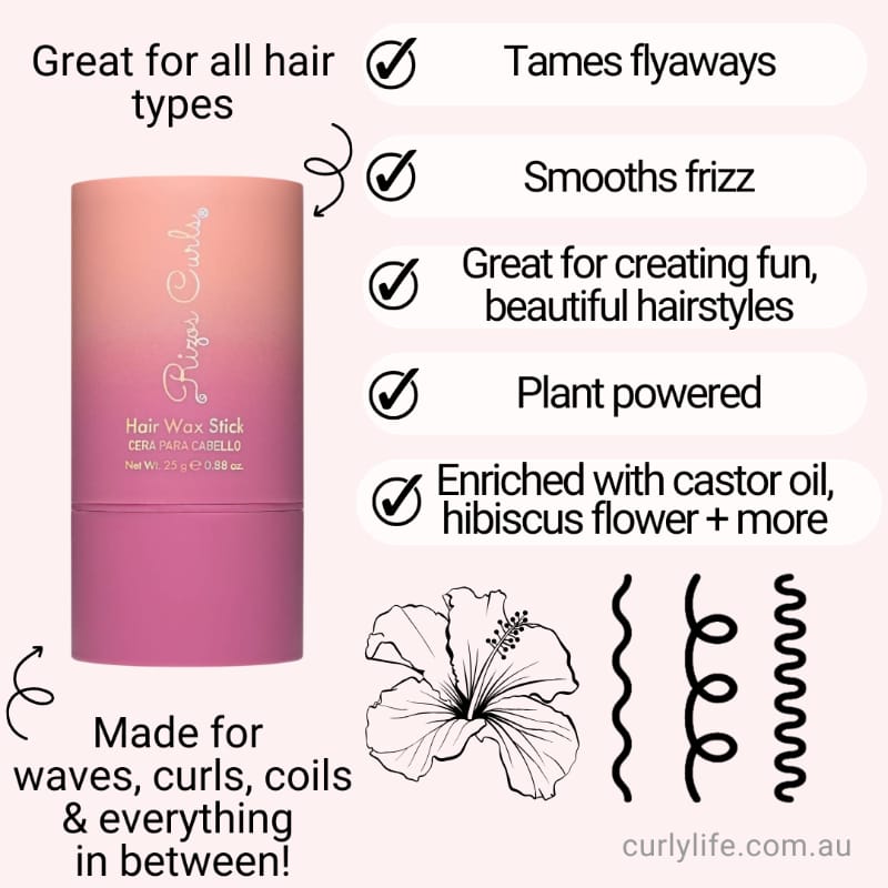 Rizos Curls Hair Wax Stick