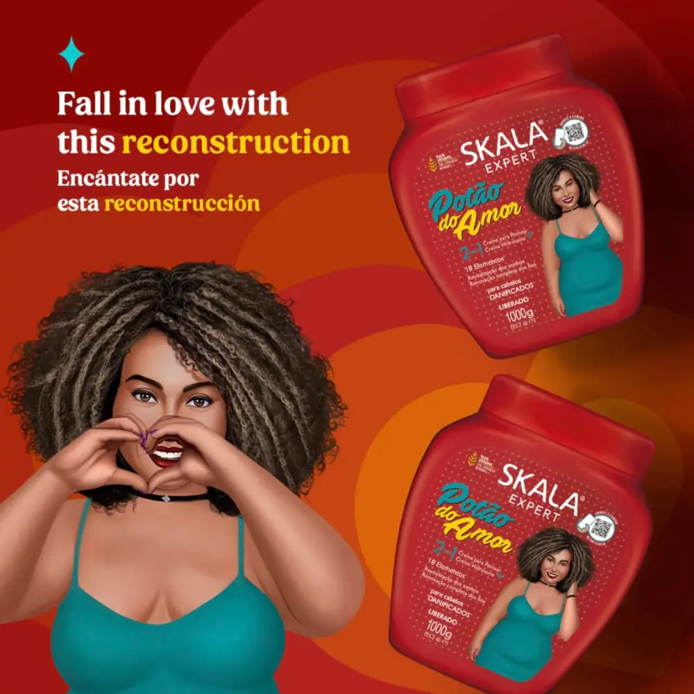 Skala Love Pot 2 in 1 Hair Treatment Conditioning Cream