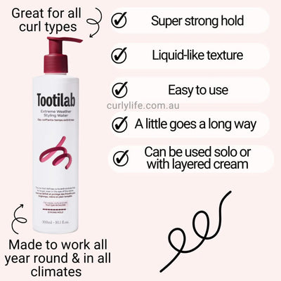 PREORDER Tootilab Extreme Weather Styling Water