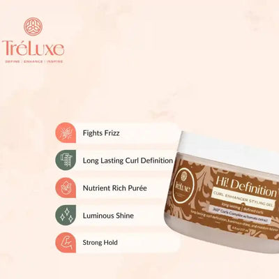TréLuxe Hi! Definition Curl Enhancer Styling Gel