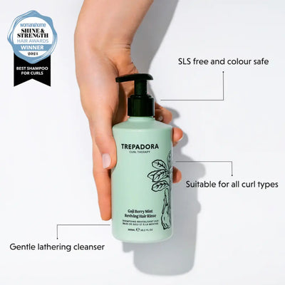 Trepadora Goji Berry Mint Reviving Hair Rinse
