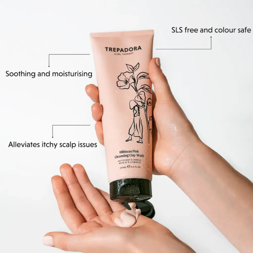 TREPADORA Hibiscus Pink Cleansing Clay