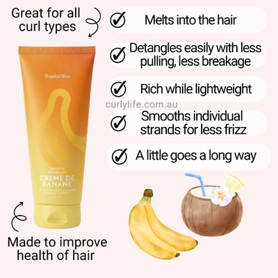 Tropikal Bliss Banana Cream Nourishing Conditioner