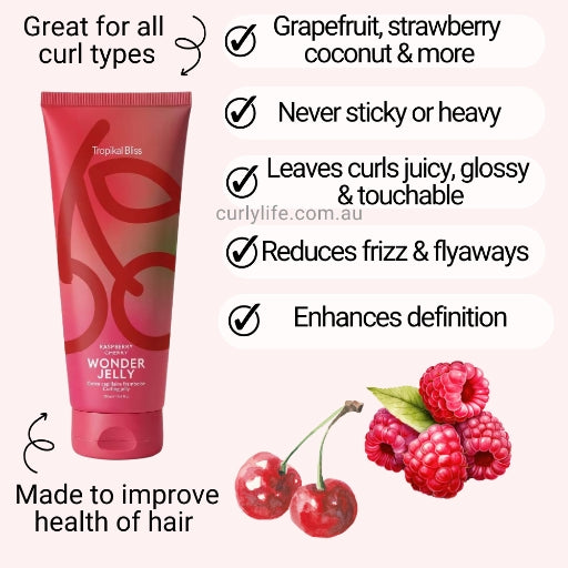 Tropikal Bliss Raspberry Cherry Curling Jelly