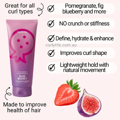 Tropikal Bliss Strawberry Pomegranate Styling Curl Cream