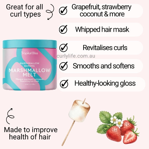 Tropikal Bliss Marshmallow Melt Whipped Hair Mask
